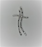Pendant Guerretta Gioielli Woman CROCE IN ORO in White Gold GUERR166 - GUERR166